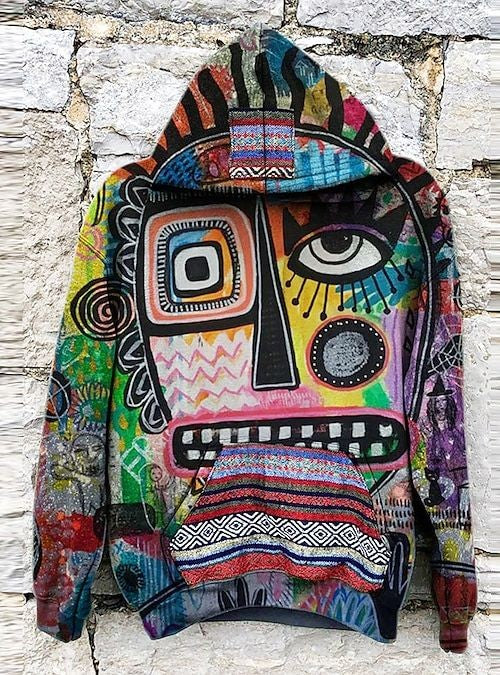 MEN'S CARTOON BOHEMIAN HOODIES